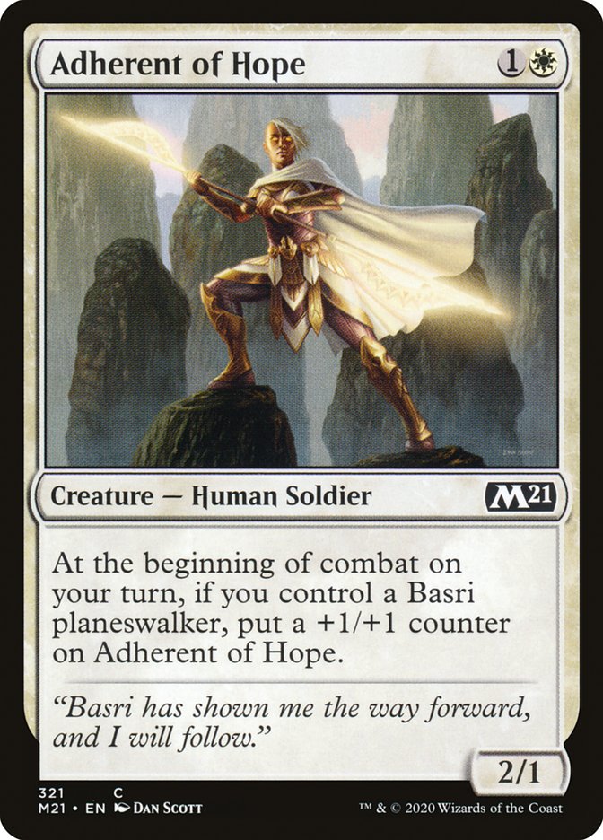 Adherent of Hope [Core Set 2021] | KingTCG.ca