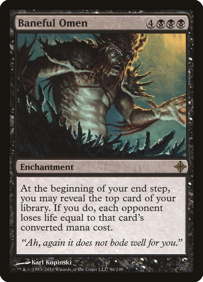 Baneful Omen [Rise of the Eldrazi] | KingTCG.ca