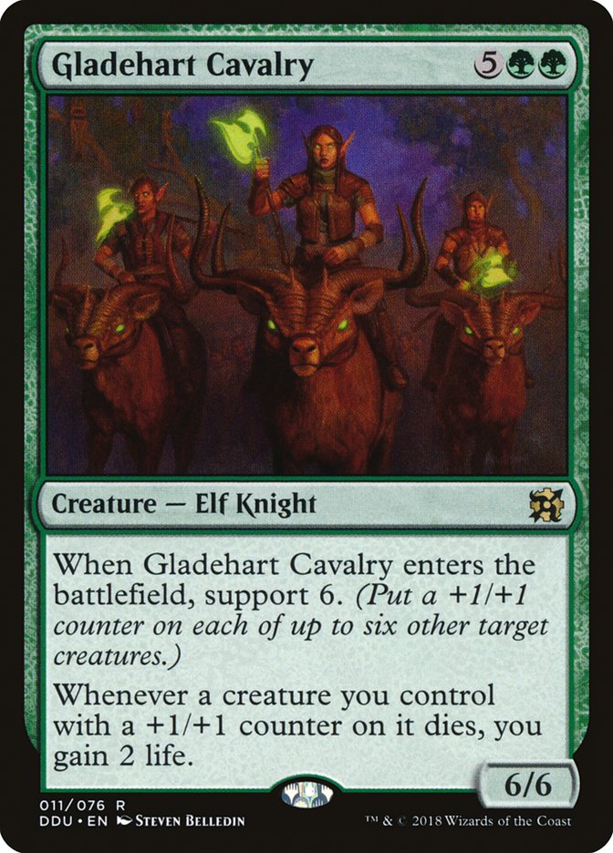 Gladehart Cavalry [Duel Decks: Elves vs. Inventors] | KingTCG.ca