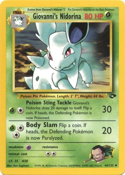 Giovanni's Nidorina (44/132) [Gym Challenge] | KingTCG.ca