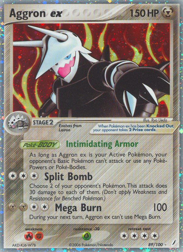 Aggron ex (89/100) [EX: Crystal Guardians] | KingTCG.ca