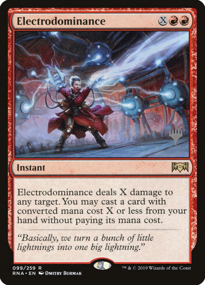 Electrodominance [Ravnica Allegiance Promos] | KingTCG.ca