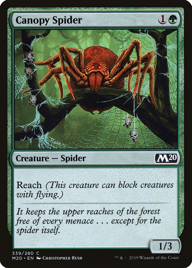 Canopy Spider [Core Set 2020] | KingTCG.ca