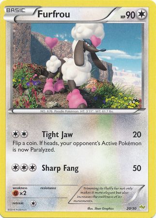 Furfrou (20/30) [XY: Trainer Kit - Sylveon & Noivern] | KingTCG.ca