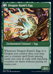 The Dragon-Kami Reborn // Dragon-Kami's Egg [Kamigawa: Neon Dynasty] | KingTCG.ca