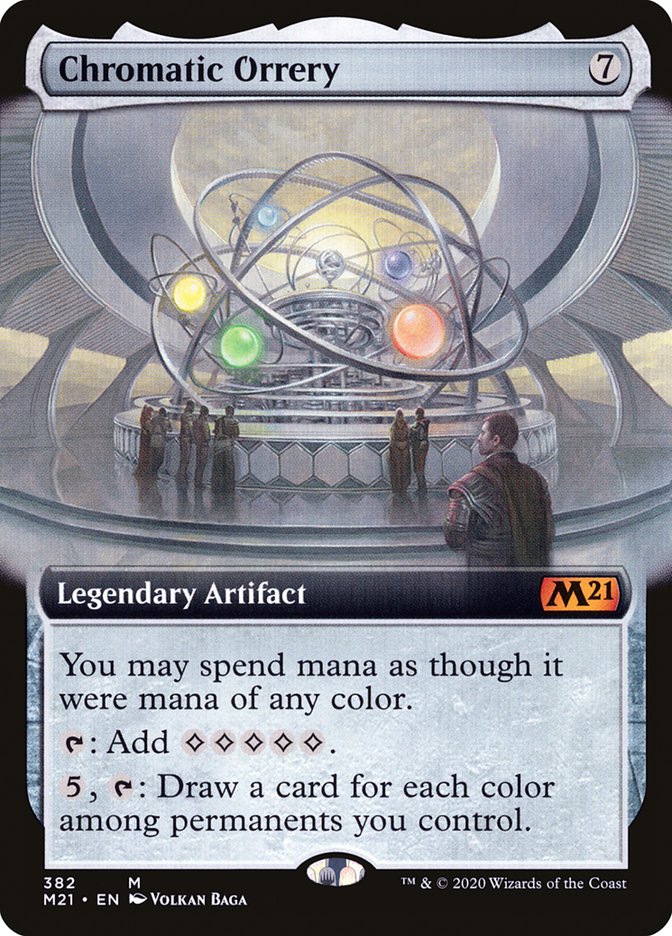 Chromatic Orrery (Extended Art) [Core Set 2021] | KingTCG.ca