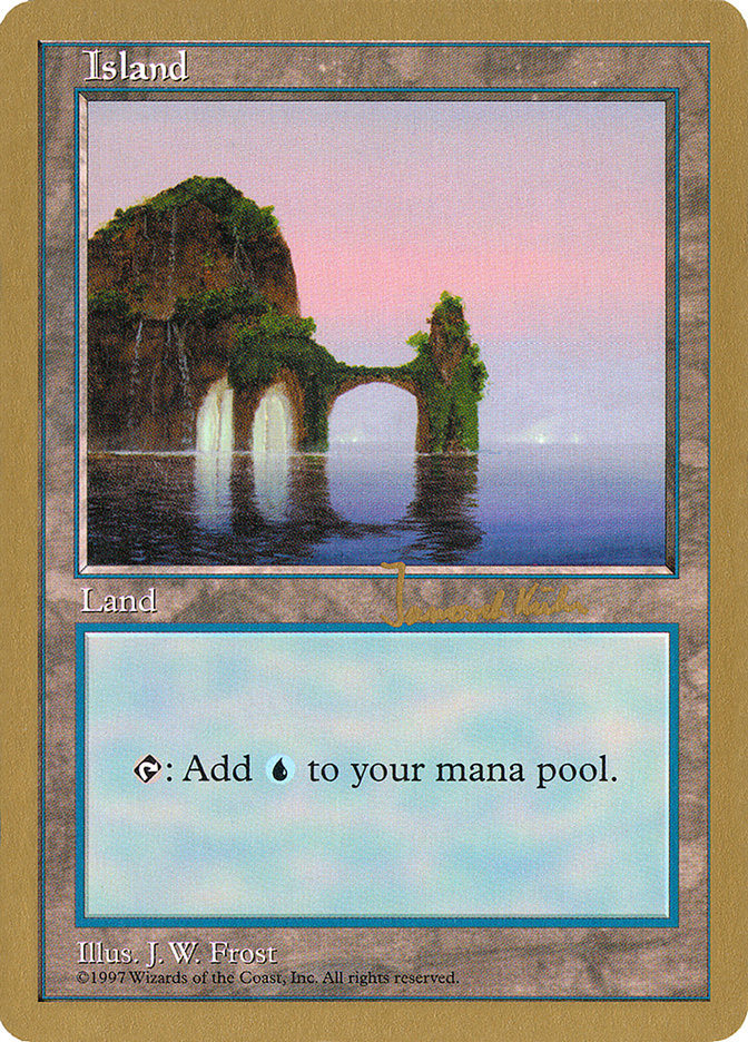 Island (jk434) (Janosch Kuhn) [World Championship Decks 1997] | KingTCG.ca