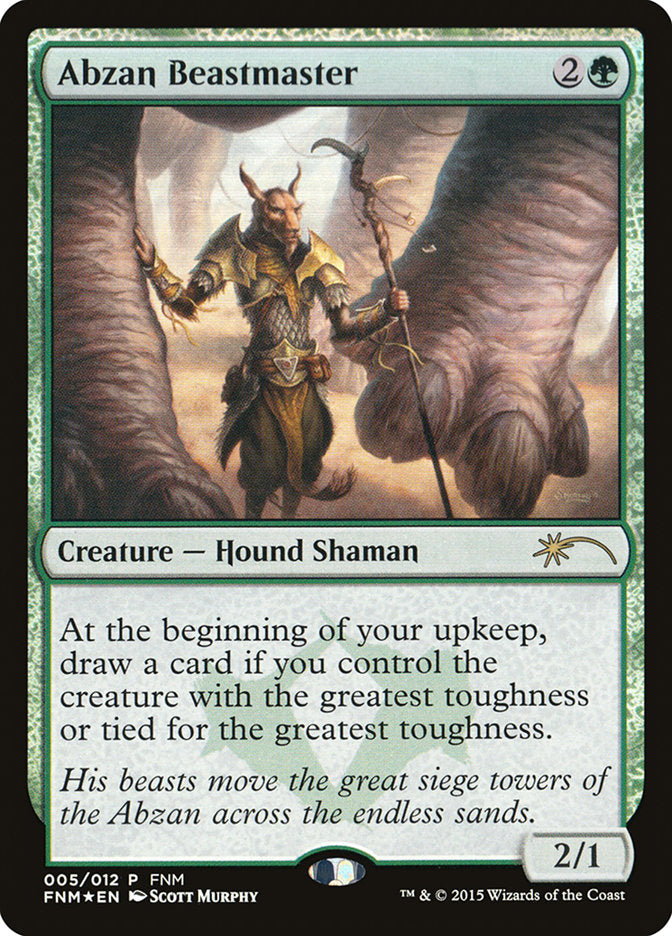 Abzan Beastmaster [Friday Night Magic 2015] | KingTCG.ca