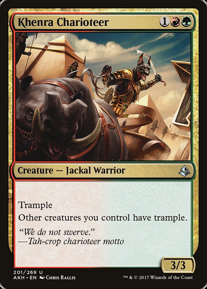 Khenra Charioteer [Amonkhet] | KingTCG.ca