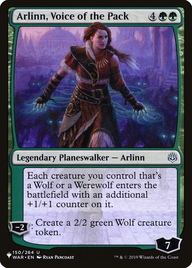 Arlinn, Voice of the Pack [The List] | KingTCG.ca