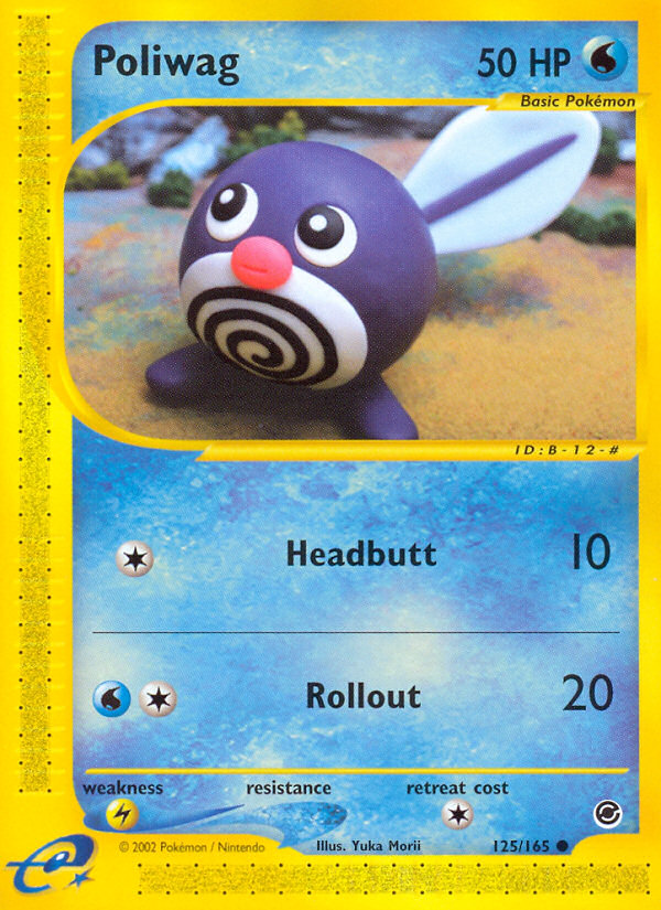 Poliwag (125/165) [Expedition: Base Set] | KingTCG.ca