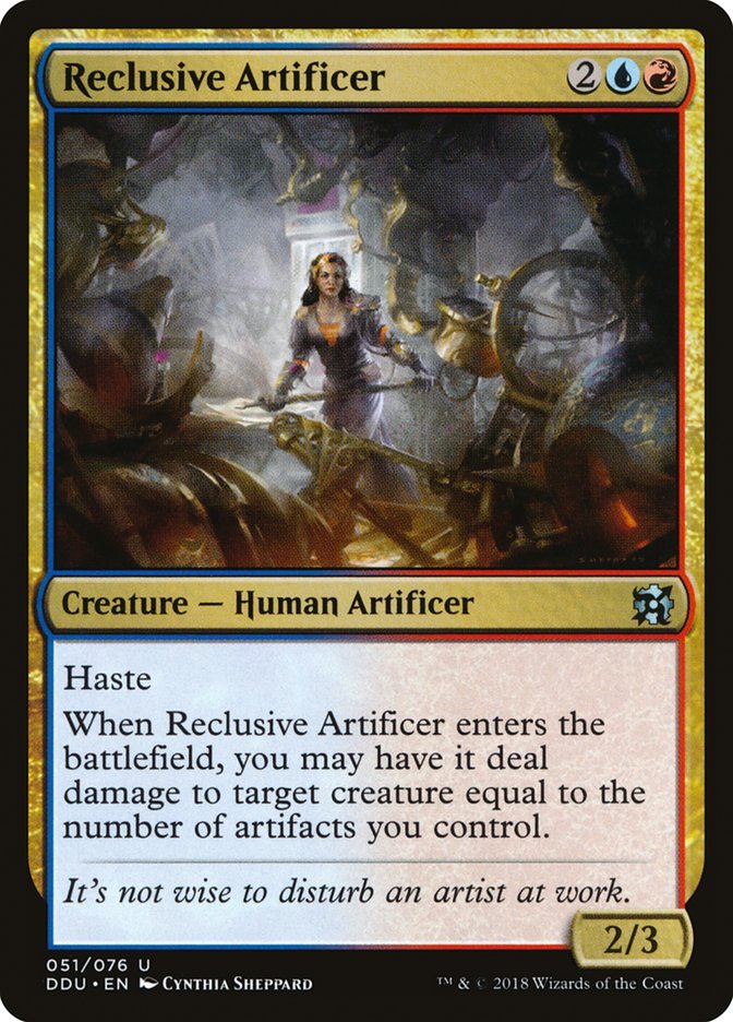 Reclusive Artificer [Duel Decks: Elves vs. Inventors] | KingTCG.ca