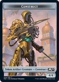 Construct // Goblin Wizard Double-sided Token [Core Set 2021 Tokens] | KingTCG.ca