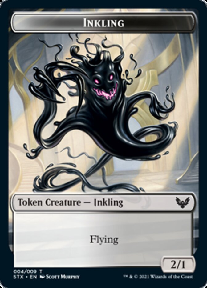 Inkling Token [Strixhaven: School of Mages Tokens] | KingTCG.ca