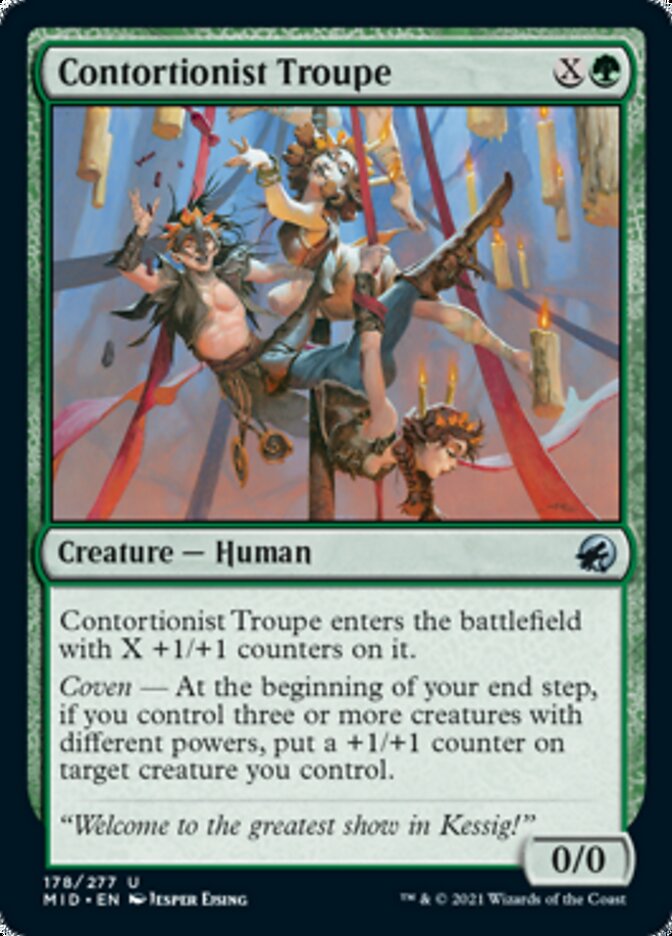 Contortionist Troupe [Innistrad: Midnight Hunt] | KingTCG.ca