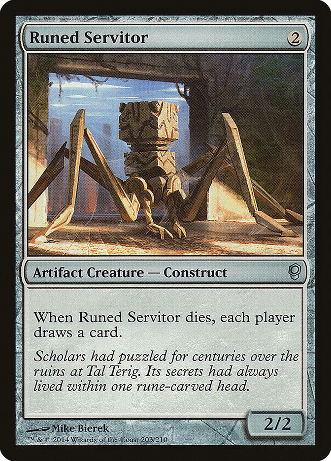 Runed Servitor [Conspiracy] | KingTCG.ca