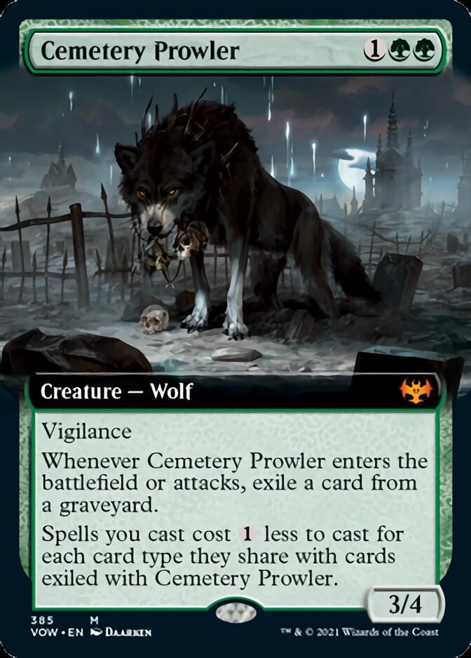 Cemetery Prowler (Extended) [Innistrad: Crimson Vow] | KingTCG.ca