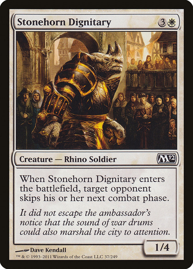 Stonehorn Dignitary [Magic 2012] | KingTCG.ca