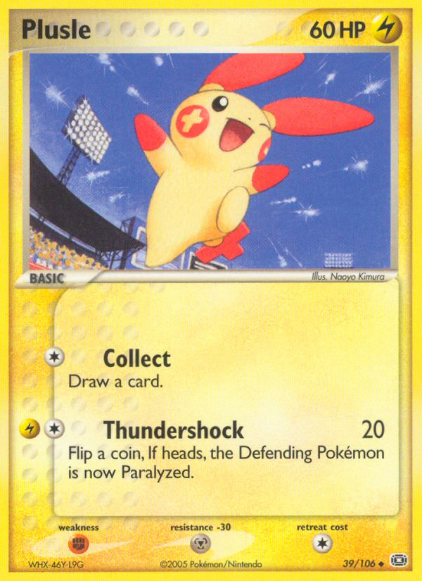 Plusle (39/106) [EX: Emerald] | KingTCG.ca