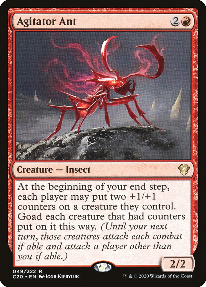 Agitator Ant [Commander 2020] | KingTCG.ca