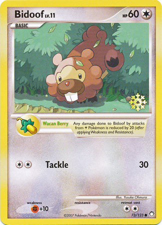 Bidoof (73/123) [Countdown Calendar Promos] | KingTCG.ca