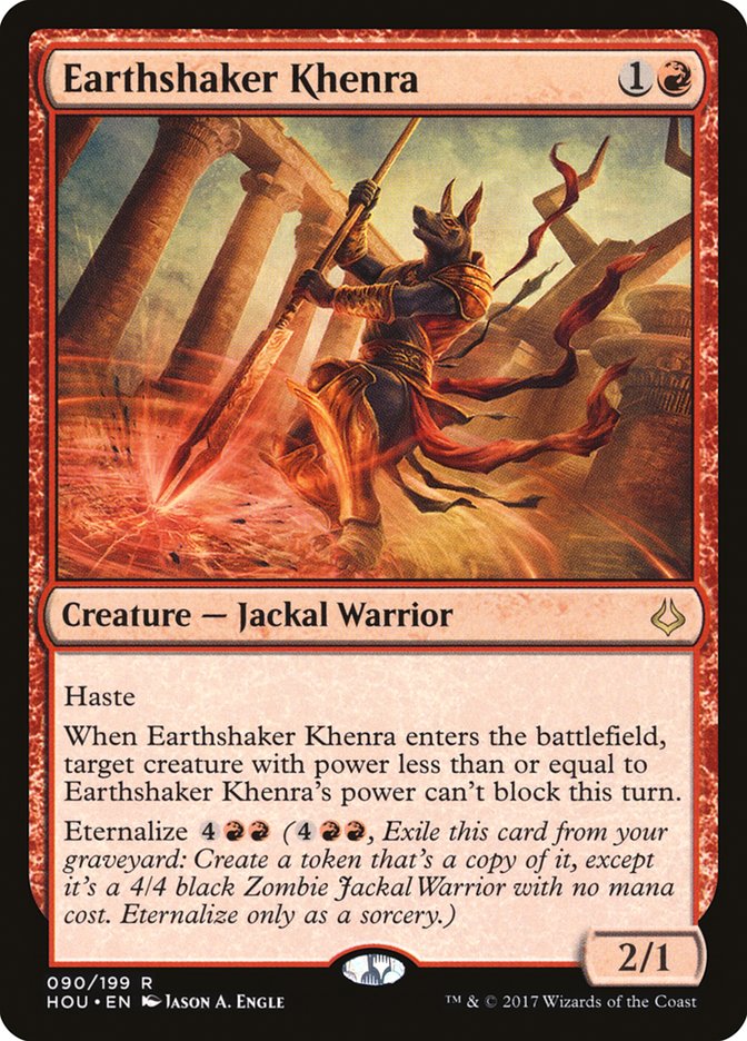 Earthshaker Khenra [Hour of Devastation] | KingTCG.ca