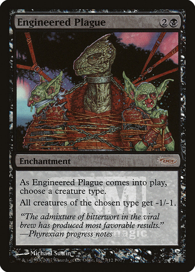 Engineered Plague [Friday Night Magic 2007] | KingTCG.ca