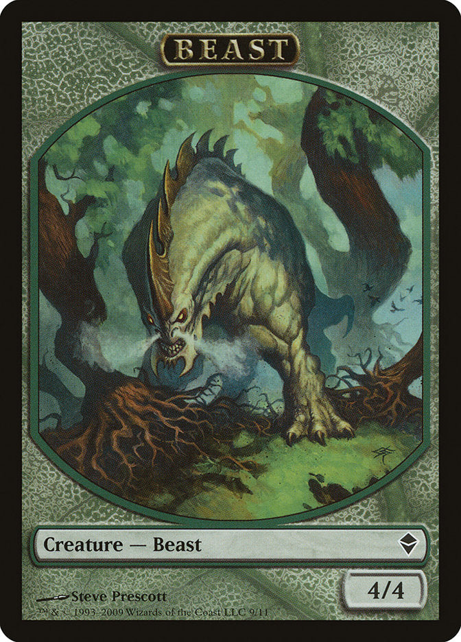 Beast [Zendikar Tokens] | KingTCG.ca