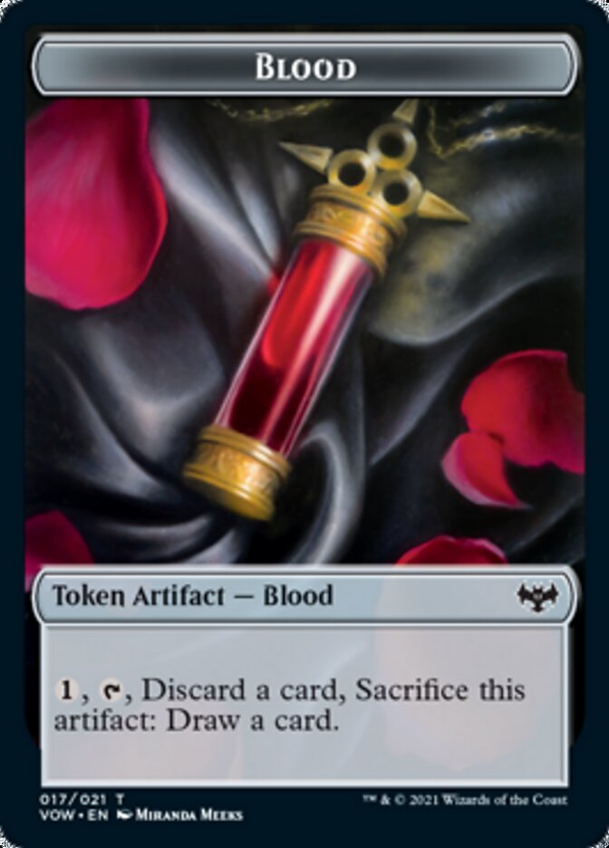 Blood Token [Innistrad: Crimson Vow Tokens] | KingTCG.ca