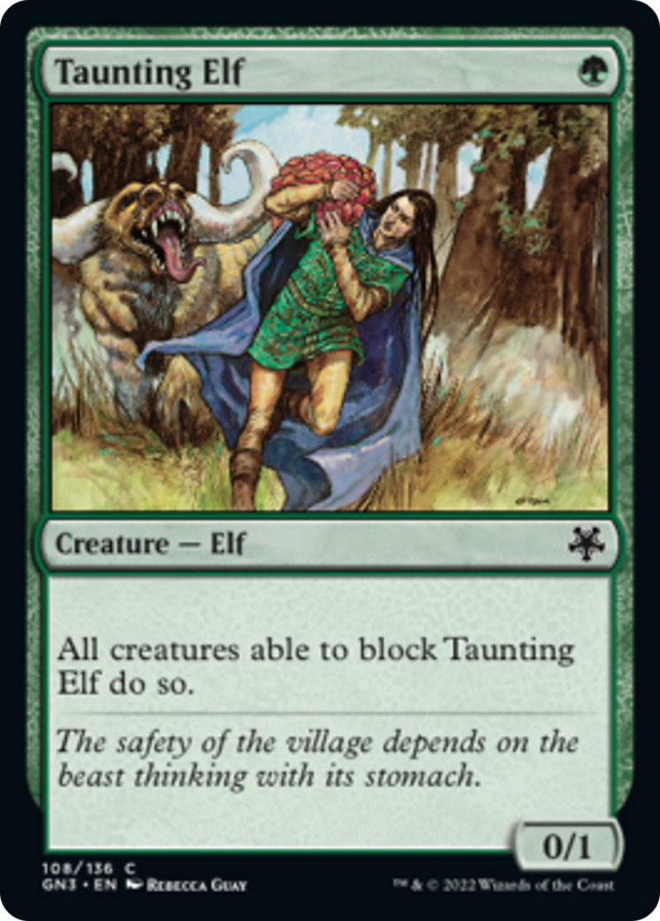 Taunting Elf [Game Night: Free-for-All] | KingTCG.ca