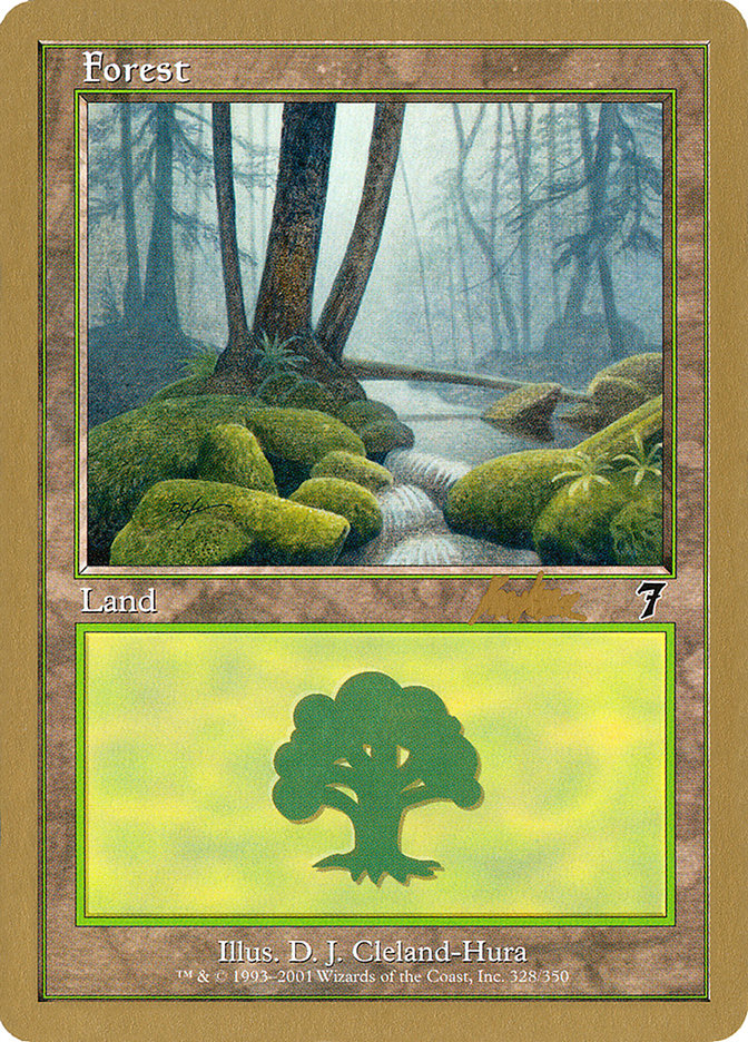 Forest (328) (Brian Kibler) [World Championship Decks 2002] | KingTCG.ca