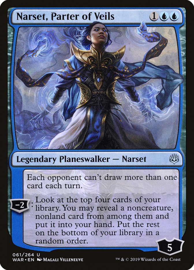 Narset, Parter of Veils [War of the Spark] | KingTCG.ca