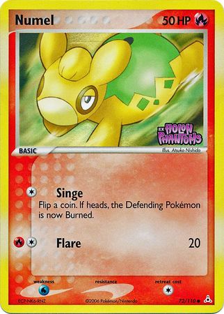 Numel (72/110) (Stamped) [EX: Holon Phantoms] | KingTCG.ca