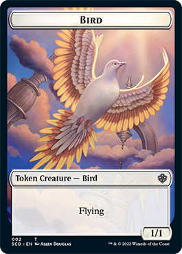 Bird // Spirit Double-Sided Token [Starter Commander Decks] | KingTCG.ca