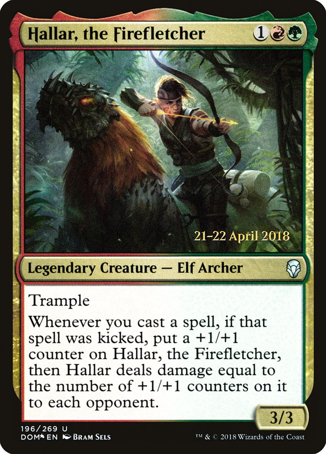 Hallar, the Firefletcher [Dominaria Promos] | KingTCG.ca