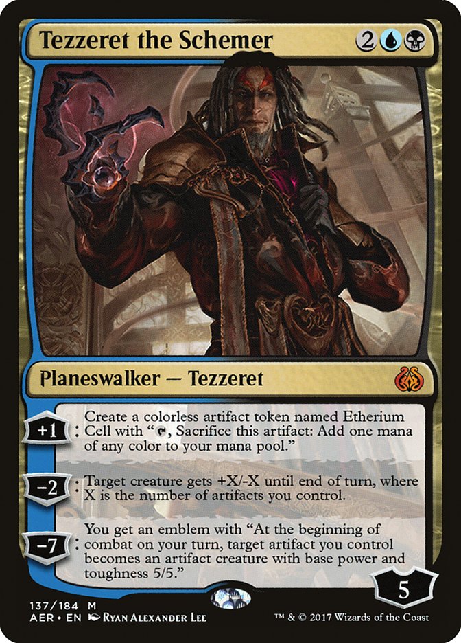 Tezzeret the Schemer [Aether Revolt] | KingTCG.ca