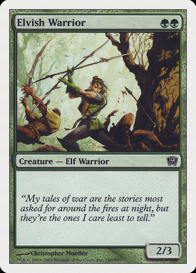 Elvish Warrior [Ninth Edition] | KingTCG.ca