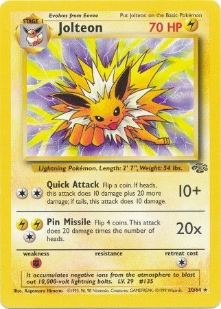 Jolteon (20/64) [Jungle] | KingTCG.ca