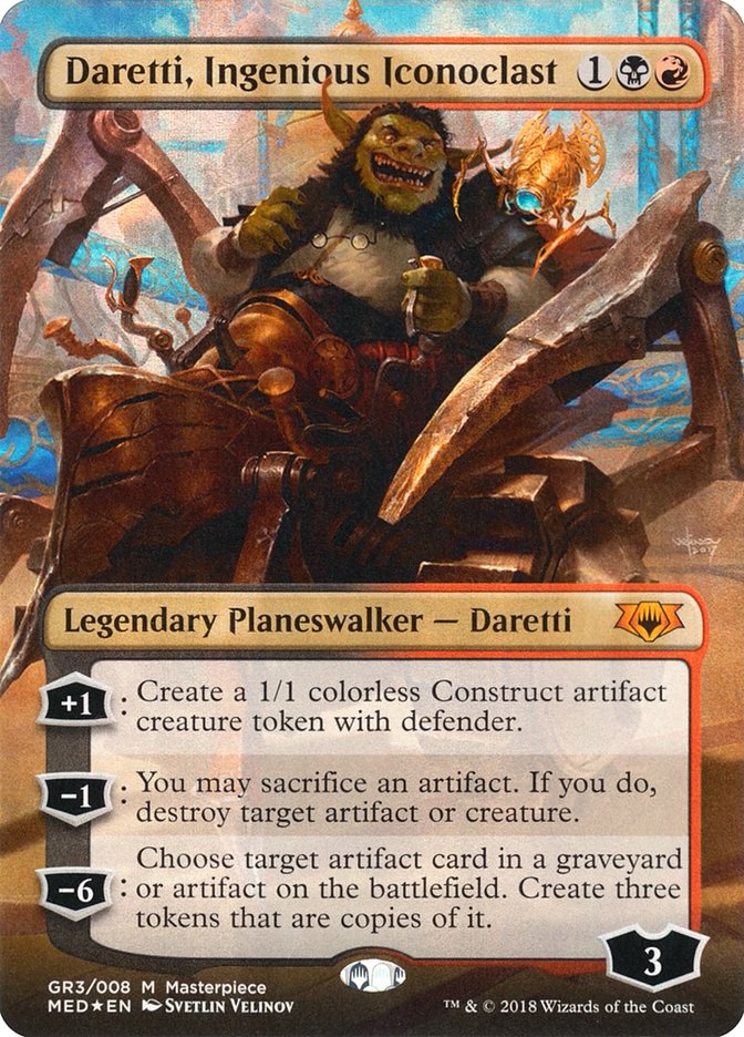 Daretti, Ingenious Iconoclast [Mythic Edition] | KingTCG.ca