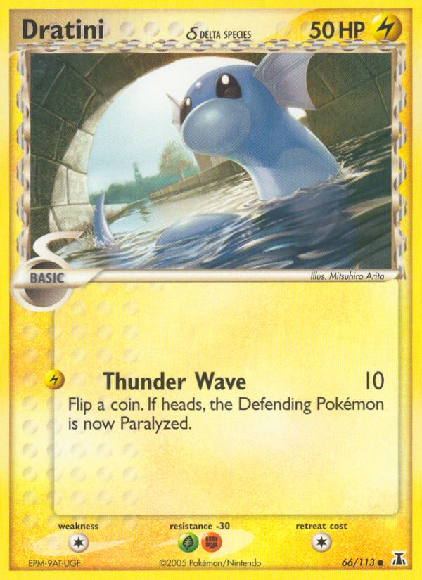 Dratini (66/113) (Delta Species) [EX: Delta Species] | KingTCG.ca