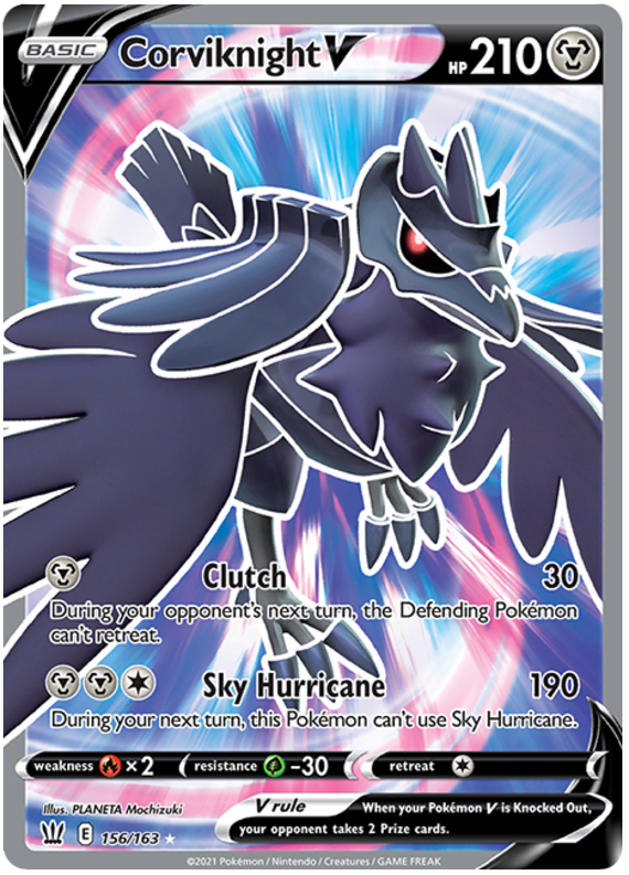 Corviknight V (156/163) [Sword & Shield: Battle Styles] | KingTCG.ca