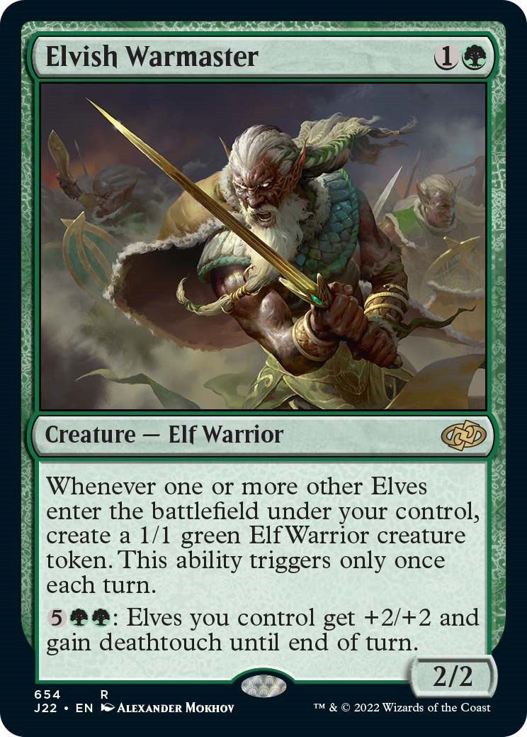 Elvish Warmaster [Jumpstart 2022] | KingTCG.ca