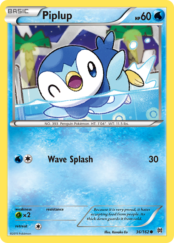 Piplup (36/162) [XY: BREAKthrough] | KingTCG.ca