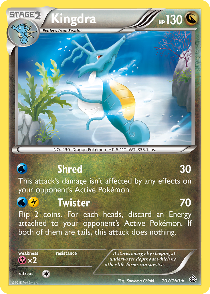 Kingdra (107/160) [XY: Primal Clash] | KingTCG.ca