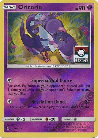 Oricorio (56/145) (League Promo) [Sun & Moon: Guardians Rising] | KingTCG.ca