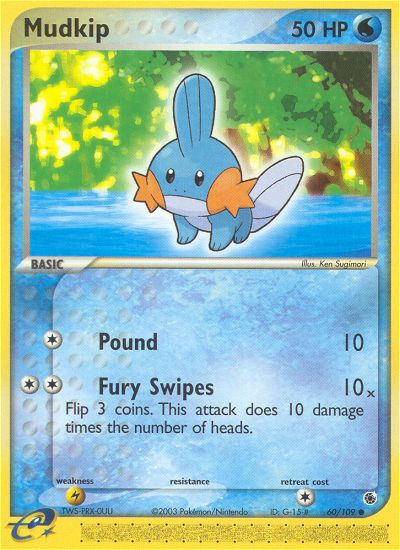 Mudkip (60/109) [EX: Ruby & Sapphire] | KingTCG.ca