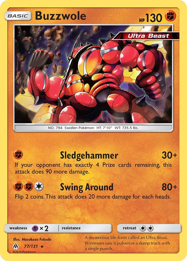 Buzzwole (77/131) [Sun & Moon: Forbidden Light] | KingTCG.ca