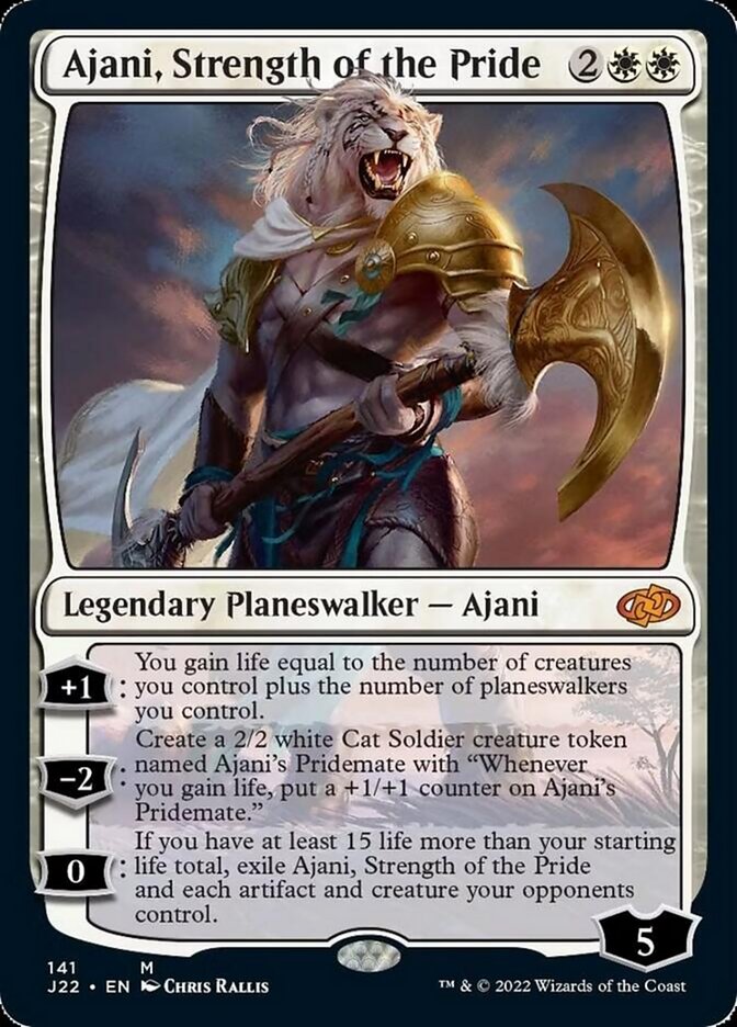 Ajani, Strength of the Pride [Jumpstart 2022] | KingTCG.ca