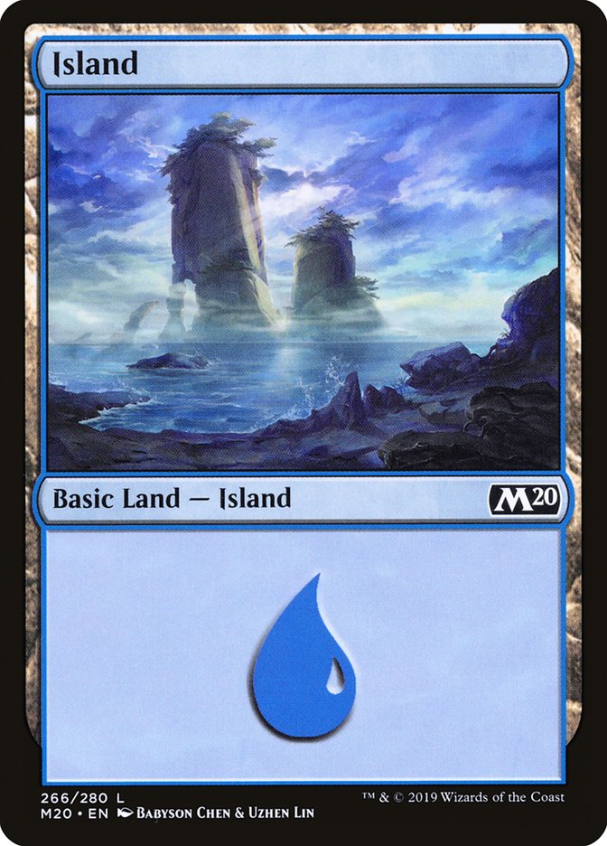 Island (#266) [Core Set 2020] | KingTCG.ca