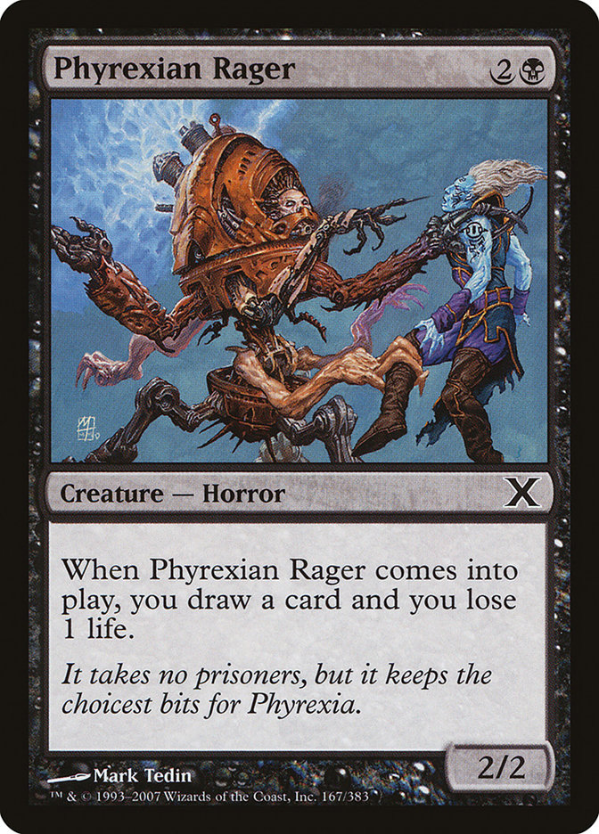 Phyrexian Rager [Tenth Edition] | KingTCG.ca